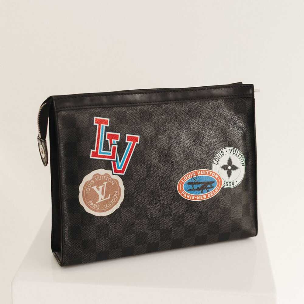 Louis Vuitton Pochette Voyage Limited Edition Damier Graphite League MM image 5